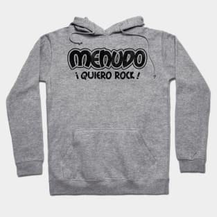 Quiero Rock Black Hoodie